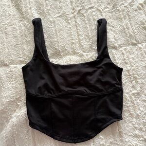 Marshalls Black Crop Top